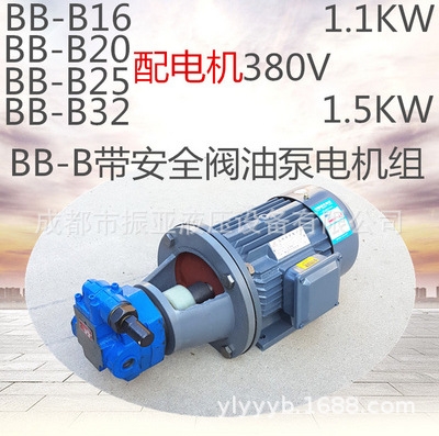 摆线齿轮泵BB-B4润滑油泵BB-B6液压泵BB-B10 BB-BN10/16N/20N/25N - 图2