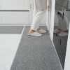 Kitchen floor mats are non-slip, oil-proof, waterproof, stain-proof, no-wash, dirt-resistant, entrance door mats, imitation sisal and jute strip carpets