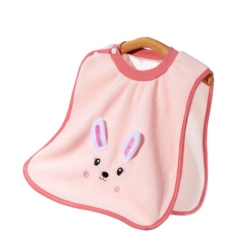 Washing towel, baby and child towel, waterproof bib, baby brushing teeth, washing face, anti-moisture artifact, clothes bib, mouthwash scarf