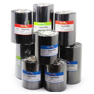 千码QM1817增强混合基碳带60 70 80 90 100 110mm*300米条码打印 - 图2