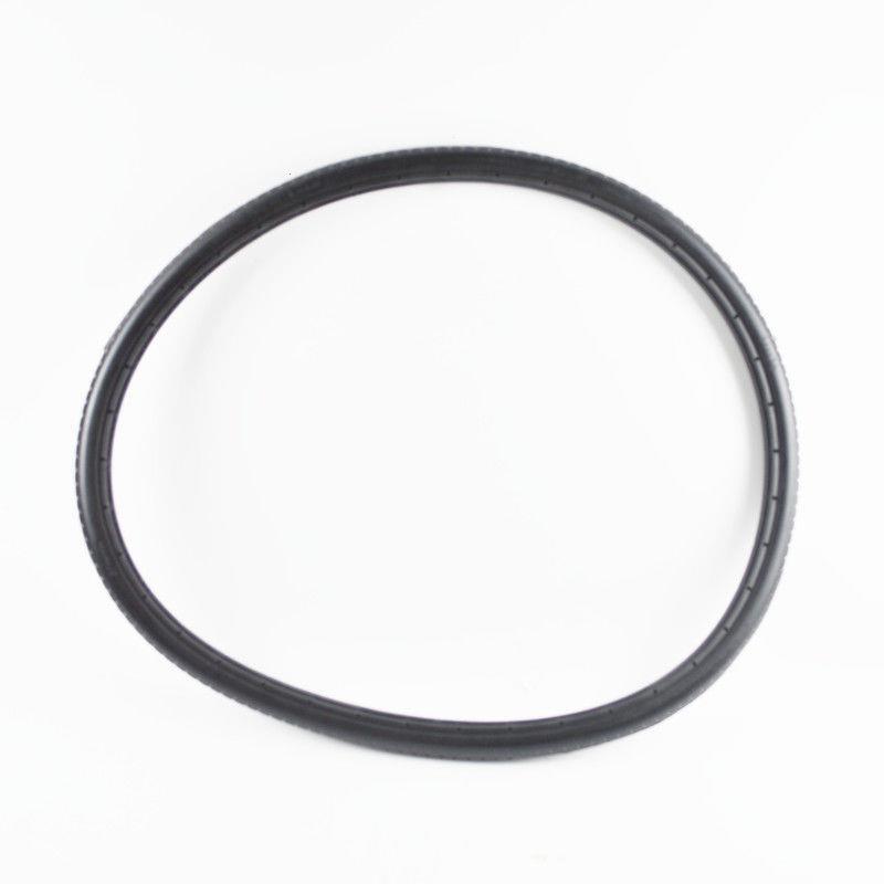 轮椅车轮胎20/22/24x1 3/8实心胎16x1.75黑色灰色免充气实心轮椅 - 图2