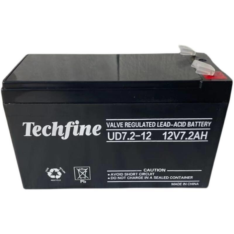 防琪-ups安防ud7.2泰源消电电池丰蓄电机techfine1212v7.2ah梯主-图1