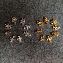 Hidden Supplies pure silver Eight auspicious for Manzappan Treasure bottle for the Buddhas Eight Things Mini