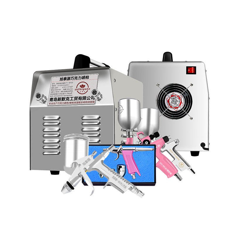 旭泰源99132三缸慕斯喷砂机法式甜品烘焙巧克力喷砂枪蛋糕喷色笔,淘宝优惠券,粉丝福利购,淘宝优惠卷