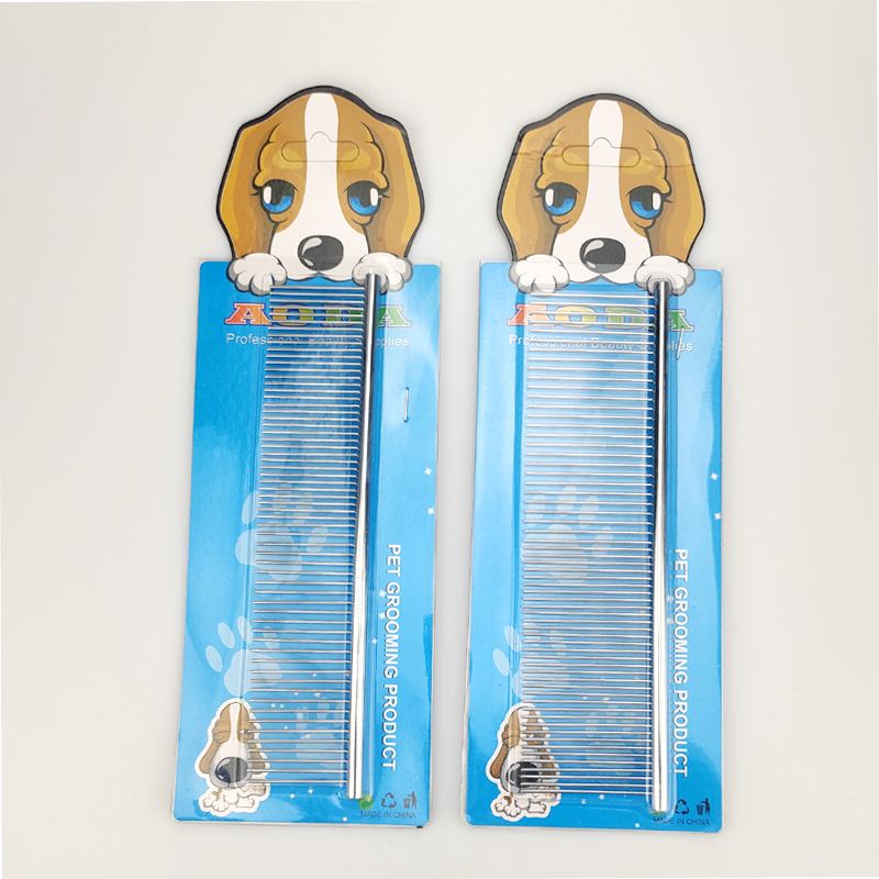 宠物针梳美容梳子大号加厚钢梳梳浮毛双排单排开结梳气垫蓬松梳子,淘宝优惠券,粉丝福利购,淘宝优惠卷