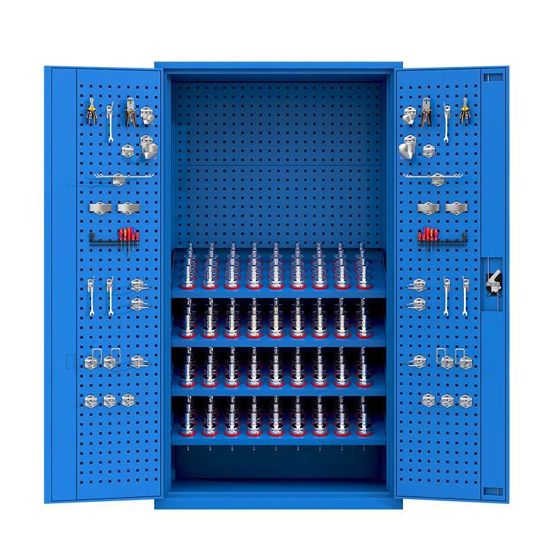 重型加厚刀具柜刀具车CNC加工中心BT40刀柄柜车间数控刀具管理柜 - 图2