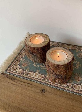 ins风桌面创意木质小摆件家居好物简约房间卧室书房书桌布置装饰1