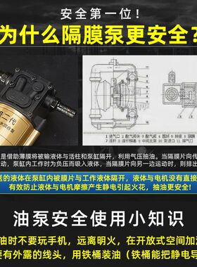 大流量引线管抽油器汽车油箱防盗网抽油泵神器12V吸油管自吸泵