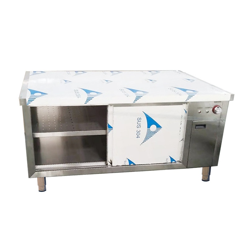 不锈钢暖碟台  商用不锈钢拉门保温柜 热风循环暖盘柜厨房操作台,淘宝优惠券,粉丝福利购,淘宝优惠卷