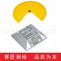 Road Prism Disc Round Square Full Station Instrument Mapping Reflector Pavement Tunnel Monitoring Accessories