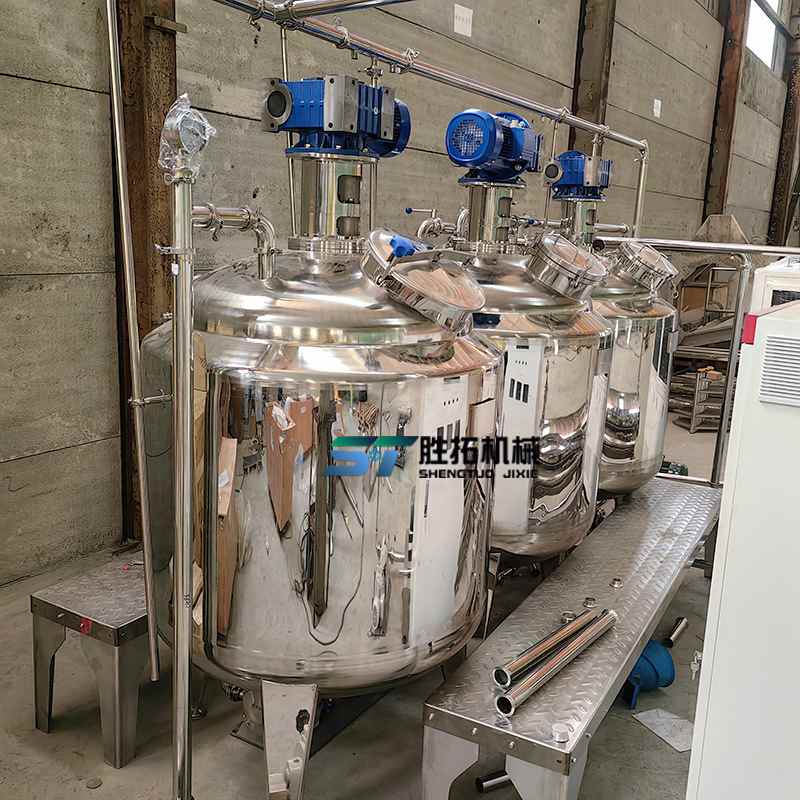 液体生产线浓缩提取全自动成套设备 冷却真空均质罐不锈钢反应釜,淘宝优惠券,粉丝福利购,淘宝优惠卷