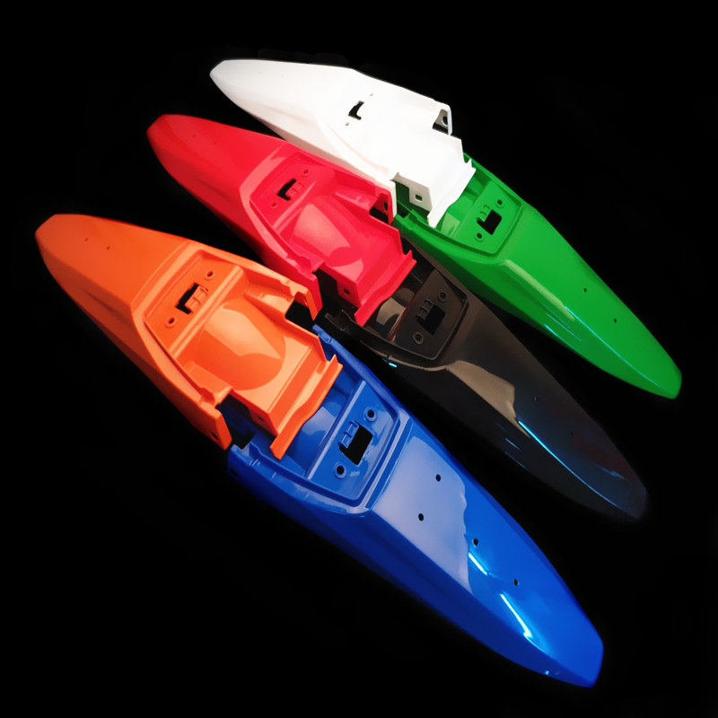 原装CQR越野摩托车外壳150-250通用后泥瓦后置挡泥板后轮尾翼配件 - 图1