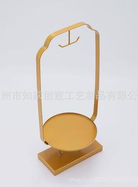 酒店饭厅创意展示架鸭肠鱼肉金属挂架厂家批发明档火锅店特色餐具