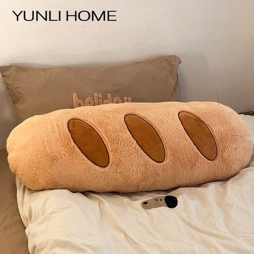 面包法棍长条抱枕大睡觉夹腿床头靠枕沙发宿舍女生礼物装饰长枕头 - 图3