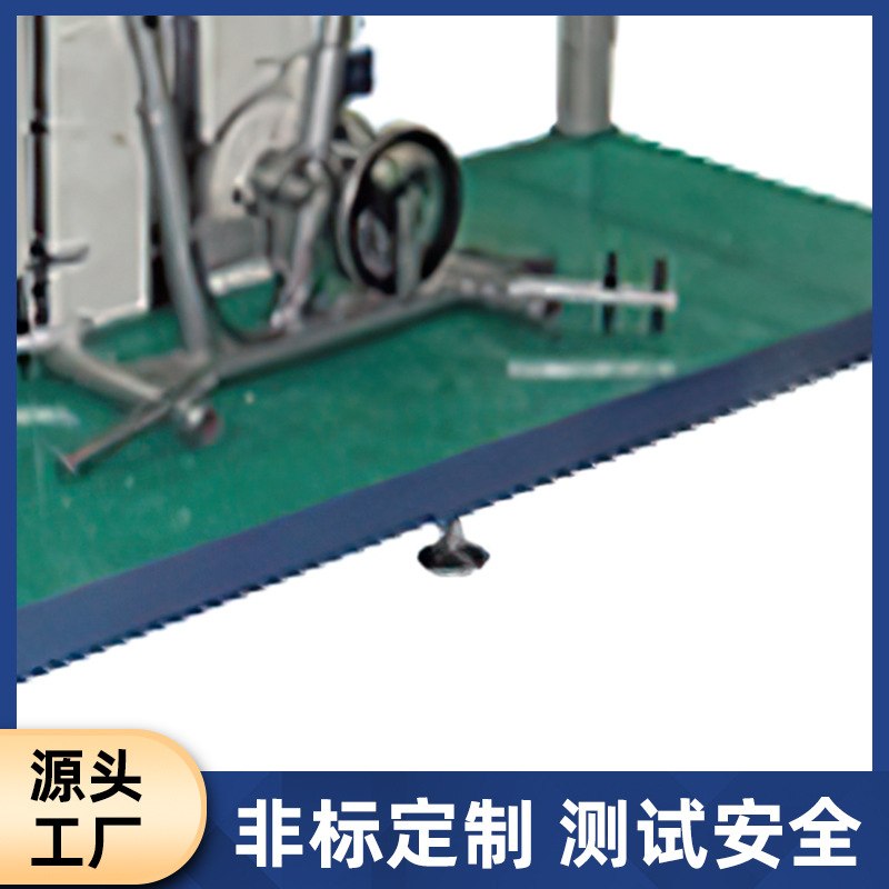 Exercise bike durability testing machine, automated indoor and outdoor fitness elliptical machine, torque dynamic bicycle fatigue testing machine