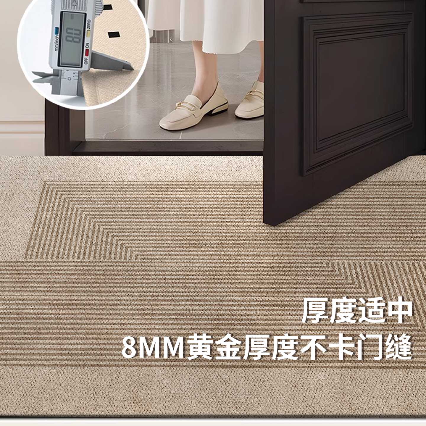 Entrance door floor mat 2026 new commercial entrance door anti-slip carpet welcome to hotel floor mats