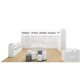Exhibition hall design and production, exhibition hall display cabinet production, special-shaped display cabinets, company sample room display cabinet installation and decoration construction