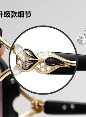 日夜两用变色太阳镜女司机开车夜视镜高清偏光骑行墨镜女防紫外线