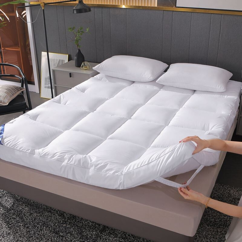 10cm Hotel soft bed mattress床垫 folding mattress topper pad - 图1