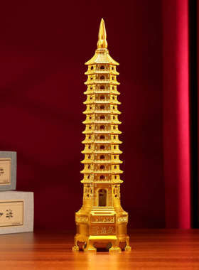 铜文昌塔13层铜文昌塔摆件九层十三层塔房客厅