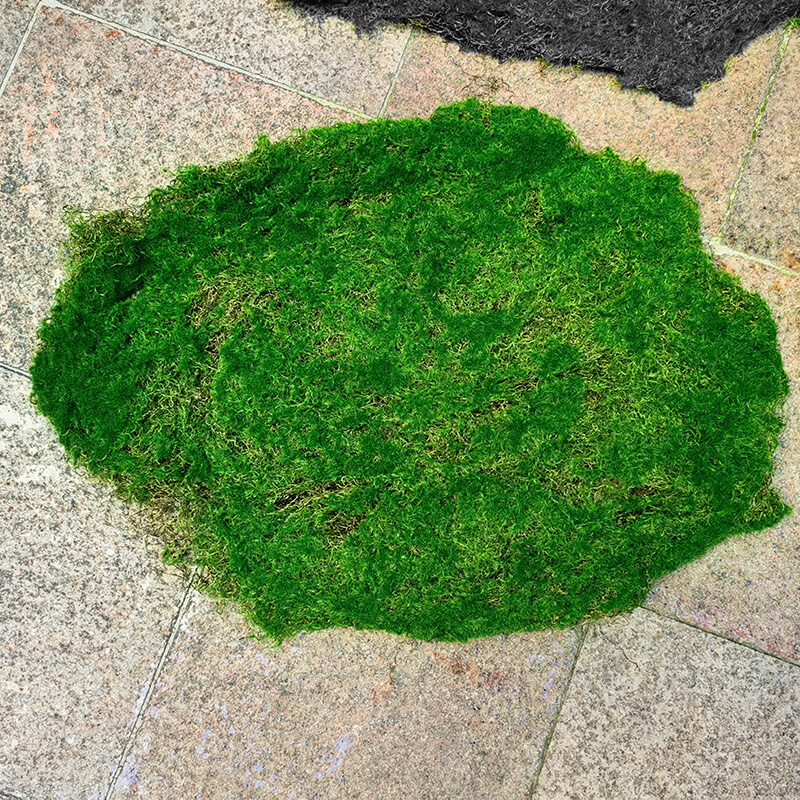 仿真苔藓块假草坪造景绿植地毯青苔绿墙绿色草皮仿生室内草地道具-图1