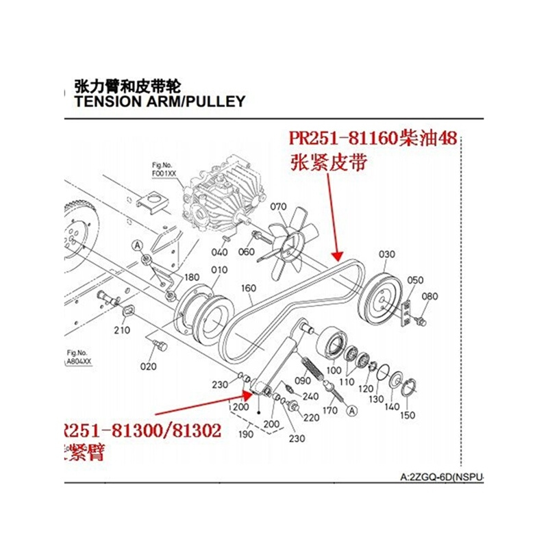 农机PR251-81160/81302久保田高速插秧机行走皮带B48 B45 B40皮带 - 图3