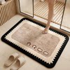 Bathroom absorbent floor mat 2026 new bathroom door non-slip foot mat household toilet bathroom quick-drying carpet