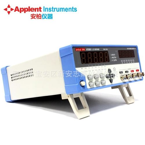 供常州安柏LCR数字电电感测量仪电容桥电阻元件测试仪AT2811/10KH - 图1