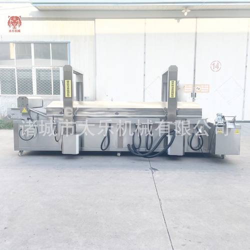 肉丸子油炸流水线狮子头油炸设备304不锈钢全自动油炸机 - 图1