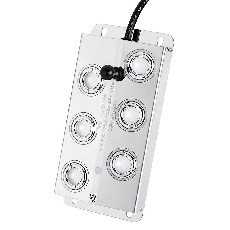 六出雾孔6头雾化鱼池观景喷雾酒店造加造景板鱼塘器饭店雾器雾 - 图0