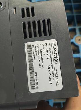 询价海利普C1000.75KW变频器一台成色自定义
