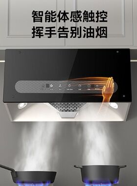 新飞顶吸式抽油烟机家用大吸力厨房中式油烟机出租房公寓吸油烟机