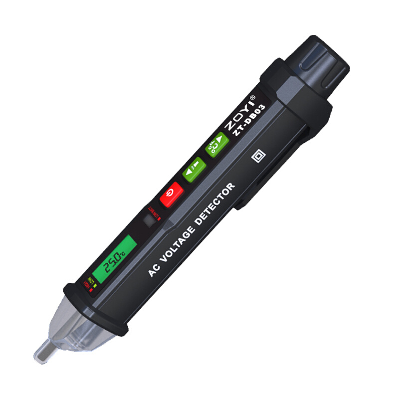 众仪测电笔非接触性感应电笔测温五档调节电工专用高精度测试笔-图1