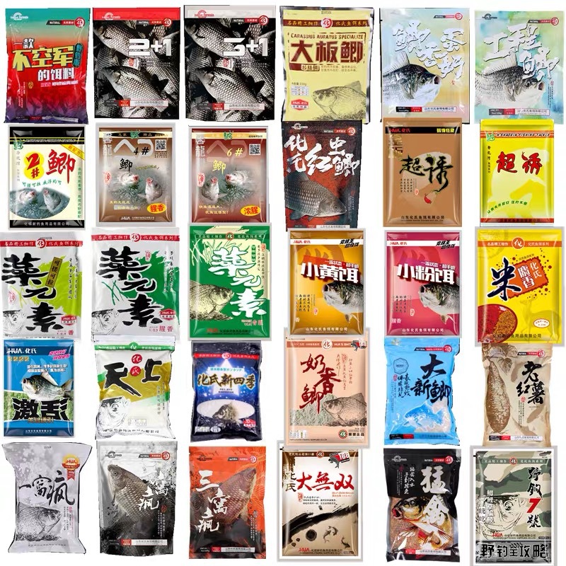 เหยื่อฮวาเช เบอร์ 4 ปลาครุสเซียน เบอร์ 6 ปลาครุสเซียน ปลาครุสเซียนจานใหญ่ ตลอดสี่ฤดูกาล รังเหยื่อสาหร่ายสุดมัน ไม่ต้องใช้อากาศ เหยื่อครบไลน์