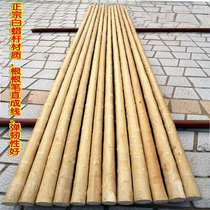 Traditional Belt Yellow Leather Martial Arts Gun Rod Long Red Tassel Gun Rod Pen Straight Coarse Soft Gun Rod White Wax Rod Martial Art Stick Gun Rod
