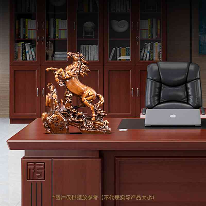 马到成功生肖马摆件招财客厅办公室桌面酒柜骏马装饰公司开业礼品 - 图1