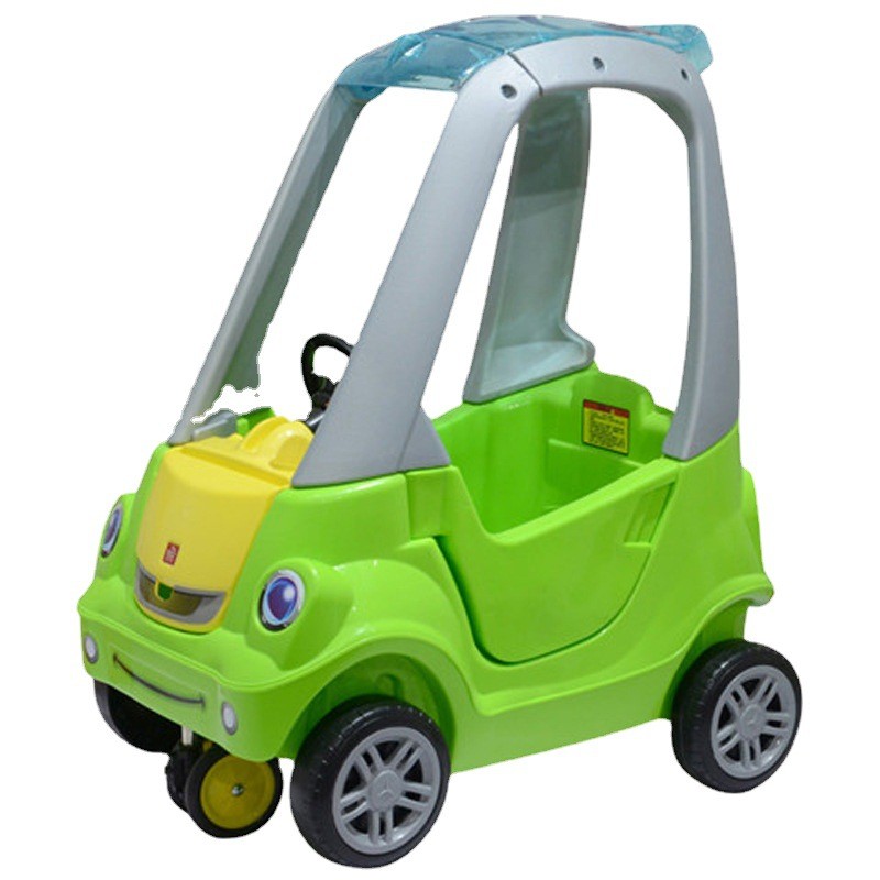 工厂批发儿童小房车1-3四轮滑行音乐岁手推车婴儿游乐场玩具 - 图3