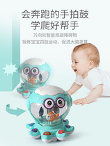 Baby hand beat drum baby 6 months early education Puzzle 1 Year Old Toy 10 Multifunction Music Octopus Clapping Drum 8