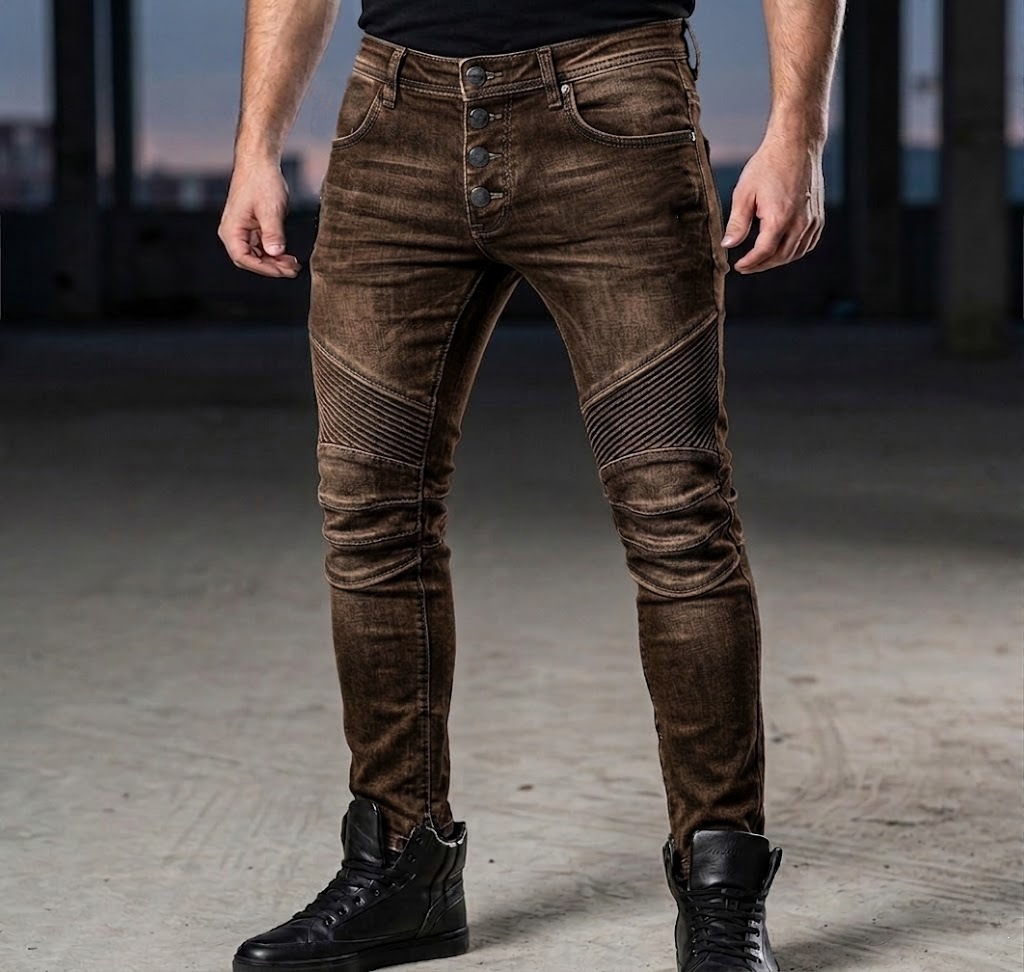 กางเกงยีนส์ผู้ชายวินเทจสไตล์ยุโรป กางเกงซักแบบลำลองจาก Amazon มีให้เลือกตามไซส์ยุโรป มีในสต็อก พร้อมกระเป๋าหลายช่อง