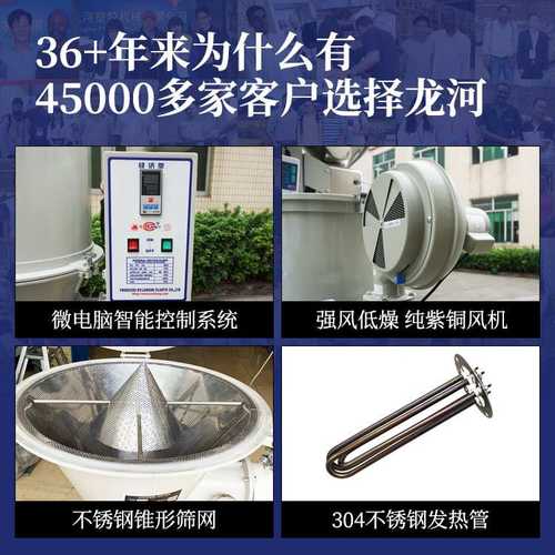 东莞龙河直销烘干料斗干燥机电加热桶式干燥机省电保修一年 - 图0