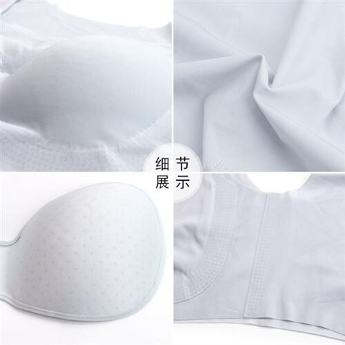 无痕大码胖女人抹胸背心文胸 Plus Size Seamless Bras With Pads-图2