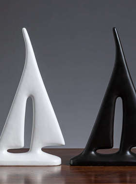 北欧一帆风顺帆船艺术摆件创意客厅酒柜书房桌面摆饰办公室装饰品