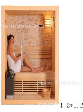 石墨烯远红外蒸汽浴箱汗蒸房家用移动熏蒸房全身发汗箱炉子桑拿房