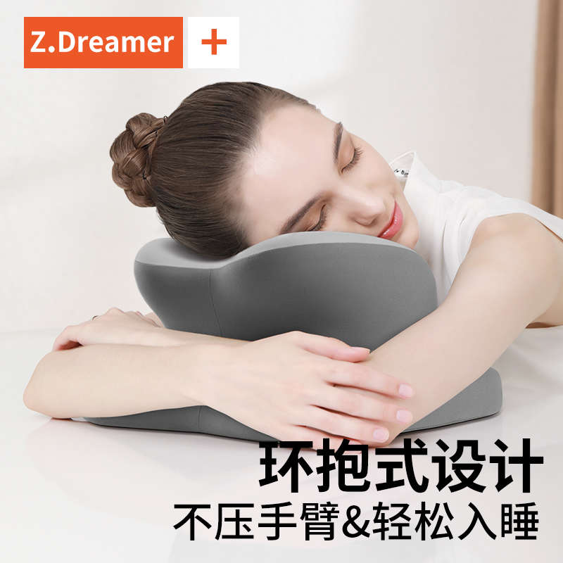 午睡枕趴睡枕办公室工位趴桌子睡午休专用枕头学生教室抱枕趴睡枕 - 图2