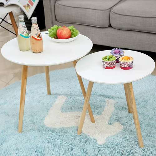 阳台茶几床头桌沙发边现代边桌小桌子直销几简约几北欧圆桌角工厂 - 图2