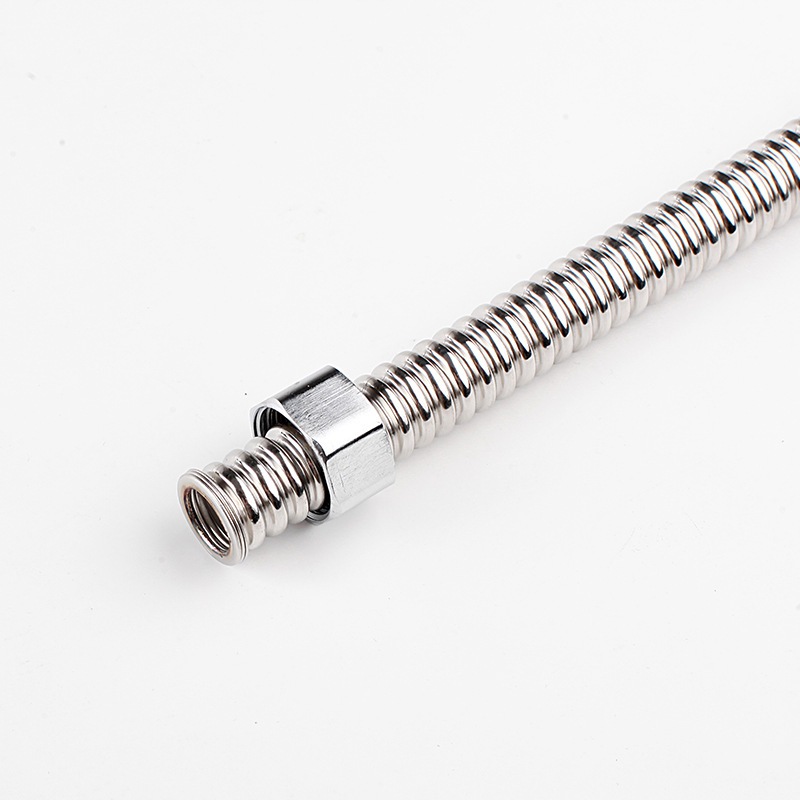 4 points 304 stainless steel corrugated pipe water heater water inlet pipe solar water pipe hose DN15 explosion-proof metal hose