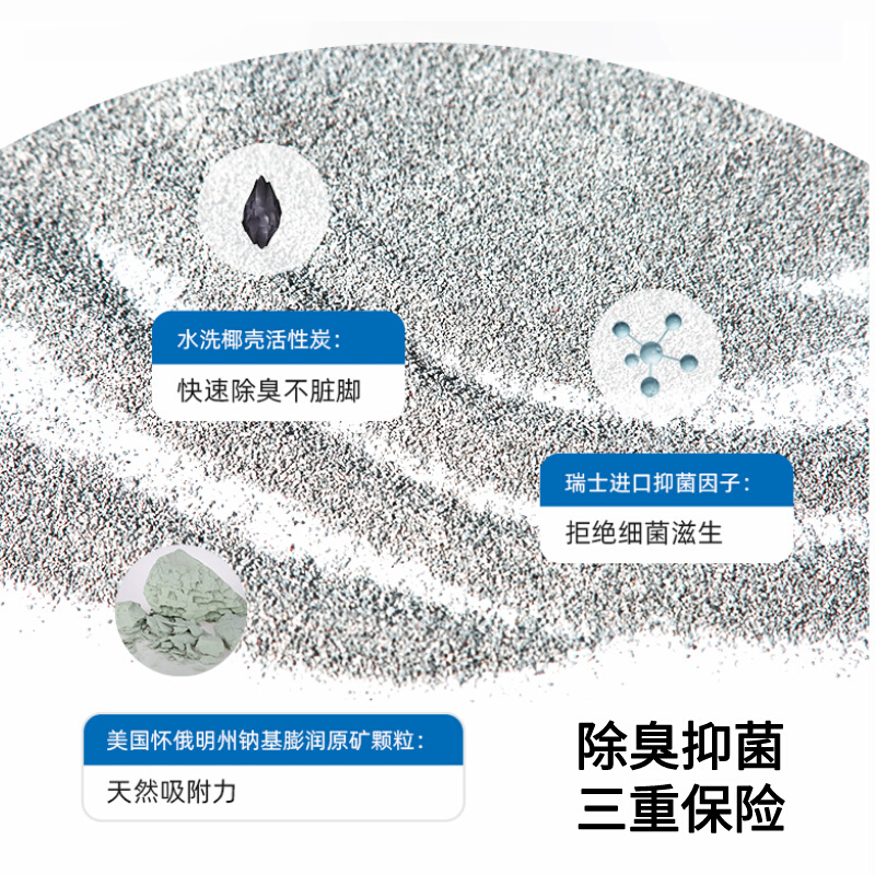 蓝钻膨润土猫砂10公斤20斤活性炭除臭无尘大包装矿石猫咪用品25磅-图2