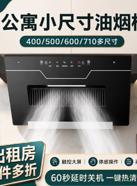新飞小尺寸油烟机厨房家用侧吸窗式抽油烟机小型出租屋公寓大吸力