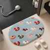 Bathroom floor mat 2026 new bathroom non-slip mat household toilet bathroom door absorbent quick-drying carpet door mat