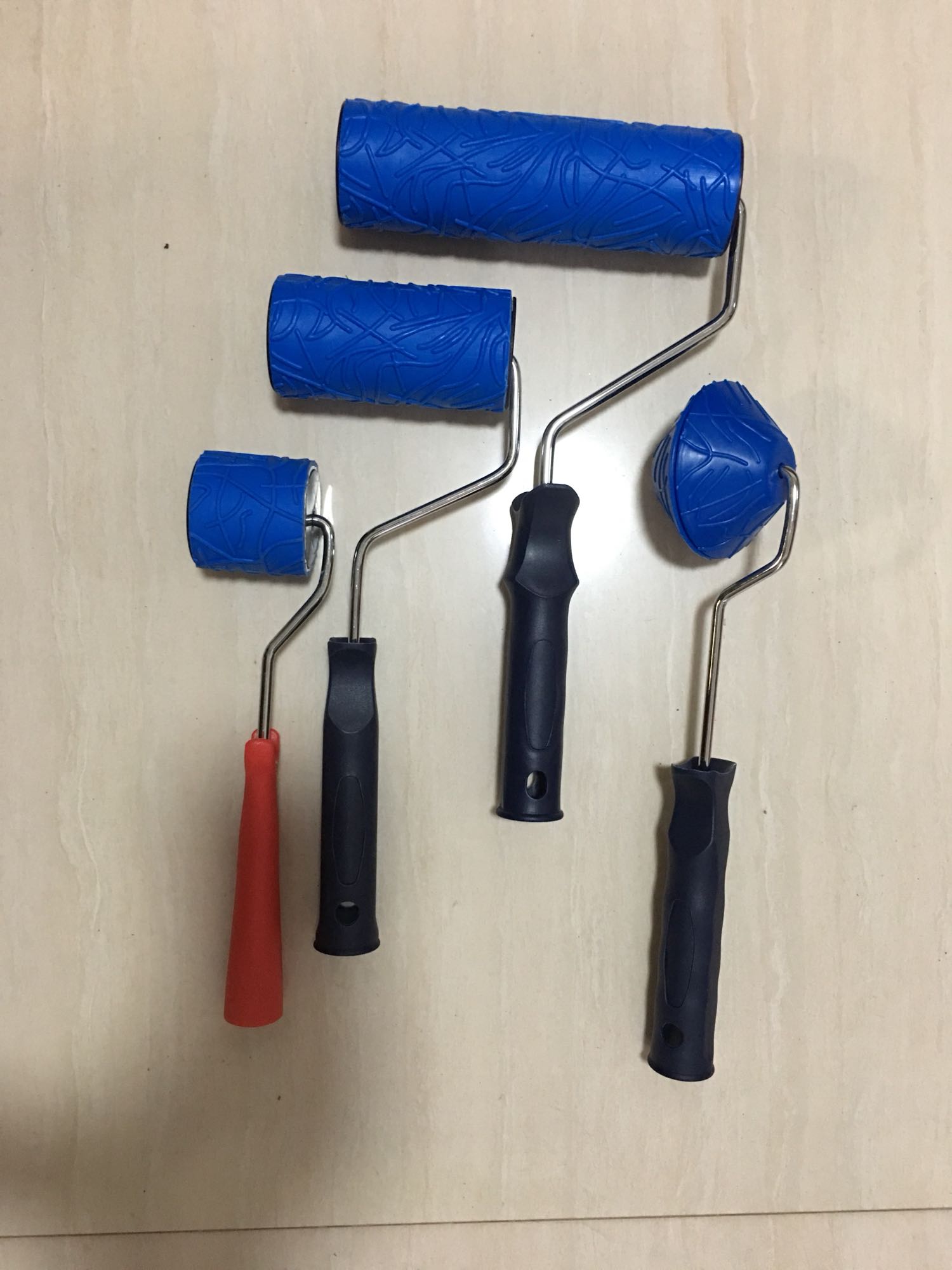 肌理漆艺术漆小纤维滚筒小乱纹滚筒工具
